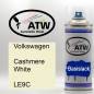 Preview: Volkswagen, Cashmere White, LE9C: 400ml Sprühdose, von ATW Autoteile West.